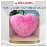 HEART SHAPED THROW PILLOW CUSHION