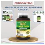180-PIECES HERBA NAC SUPPLEMENT CAPSULES