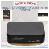 ROCKETFISH 2-OUTPUT 4K ULTRA HD HDMI SPLITTER