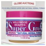 213-G HOLLYWOOD SUPER GRO NATURAL HERBAL FORMULA