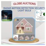 RADAR MOTION DETECTION SECURITY LIGHT BULB