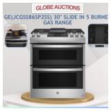 GE 30'SLIDE IN 5 BURNERï¿½GASï¿½RANGE(MSP:$1999)