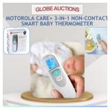 MOTOROLA CARE+ NON-CONTACT SMART BABY THERMOMETER