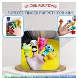5-PIECES FINGER PUPPETS FOR KIDS