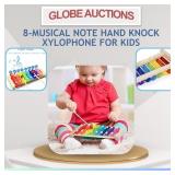 8-MUSICAL NOTE HAND KNOCK XYLOPHONE FOR KIDS