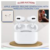 APPLE AIRPODS PRO WITH WIRELESS CHARGING CASE
