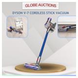 DYSON V-7 CORDLESS STICK VACUUM (MSP:$449)