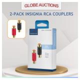 2-PACK INSIGNIA RCA COUPLERS