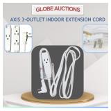 AXIS 3-OUTLET INDOOR EXTENSION CORD