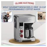 LOOKS NEW WOLF GOURMET DRIP COFFEE MAKER(MSP:$799)