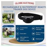 RECHARGEABLE&WATERPROOF REMOTE TRAINER DOG DEVICE