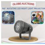 360ï¿½ ROTATING LED NIGHT LIGHT PROJECTOR