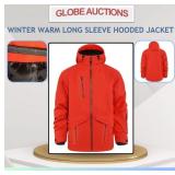 WINTER WARM LONG SLEEVE HOODED JACKET (3XL)