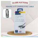 INSIGNIA 4-FT CHARGE/SYNC CABLE