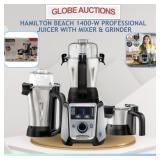HB 1400W PROF. JUICER+MIXER+GRINDER (MSP:$337)