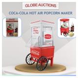 LOOKS NEW COCA-COLA HOT AIR POPCORN MAKER