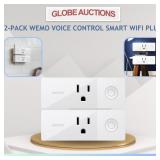 2-PACK WEMO VOICE CONTROL SMART WIFI PLUG