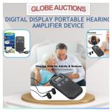 DIGITAL DISPLAY PORTABLE HEARING AMPLIFIER DEVICE