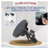 LBT MAG STREAM 15-W MAGNETIC WIRELESS CAR CHARGER