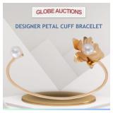 DESIGNER PETAL CUFF BRACELET