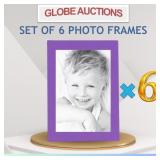 SET OF 6 PHOTO FRAMES