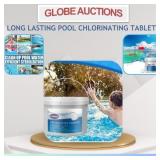 LONG LASTING POOL CHLORINATING TABLETS