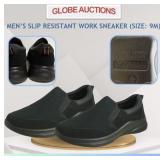 MENï¿½S SLIP RESISTANT WORK SNEAKER (SIZE: 9M)