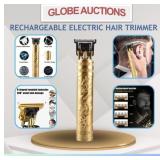 RECHARGEABLE ELECTRIC HAIR TRIMMER (GOLDEN)