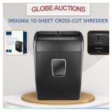LOOKS NEW 10-SHEET CROSS-CUT SHREDDER (MSP:$100)