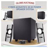 CYBER ACOUSTICS 20-W POWER SPEAKER SYSTEM