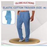 ELASTIC COTTON TROUSER (SIZE: M)