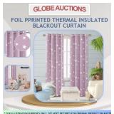 FOIL PRINTED THERMAL INSULATED BLACKOUTï¿½CURTAIN