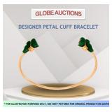 DESIGNER PETAL CUFF BRACELET