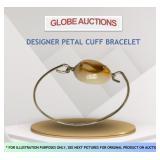 DESIGNER PETAL CUFF BRACELET