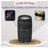 CANON EF(75-300MM) TELEPHOTO ZOOM LENS (MSP: $199)