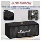 LOOKS NEW MARSHALL EMBERTON BT SPEAKER(MSP:$230)