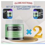 SET OF 2 FASTLEAN PRO DIETARY SUPPLEMENT