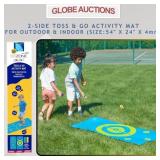 2-SIDE TOSS & GO ACTIVITY MAT FOR OUTDOOR & INDOOR