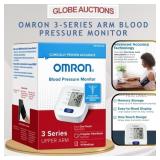 NEW OMRON 3-SERIES ARM BLOOD PRESSURE MONITOR