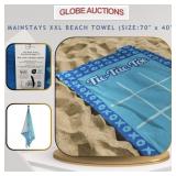 TIC-TAC-TOE BEACH TOWEL (SIZE:70" X 40")