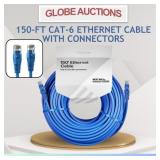150-FT CAT-6 ETHERNET CABLE W/ CONNECTORS