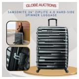 SAMSONITE ZIPLITE 26" SPINNER LUGGAGE (MSP:$600)