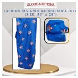 FASHION DESIGNER MICROFIBER CLOTH(SIZE: 80" x 28")