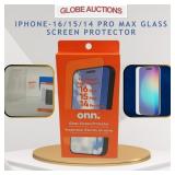 iPHONE-16/15/14 PRO MAX GLASS SCREEN PROTECTOR