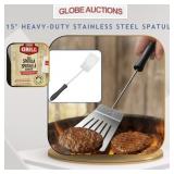 15" STAINLESS STEEL SPATULA ,HEAVY-DUTY
