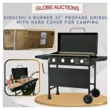 SEALED KINGCHII 4-BURNER BBQ GRIDDLE (MSP:$1087)