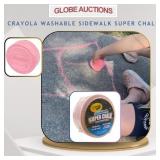 CRAYOLA WASHABLE SIDEWALK SUPER CHALK