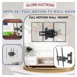46" FULL MOTION TV WALL MOUNT (MSP:$159)
