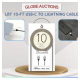 LBT 10-FT USB-C TO LIGHTNING CABLE