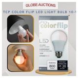 TCP COLOR FLIP LED LIGHT BULB 10-W